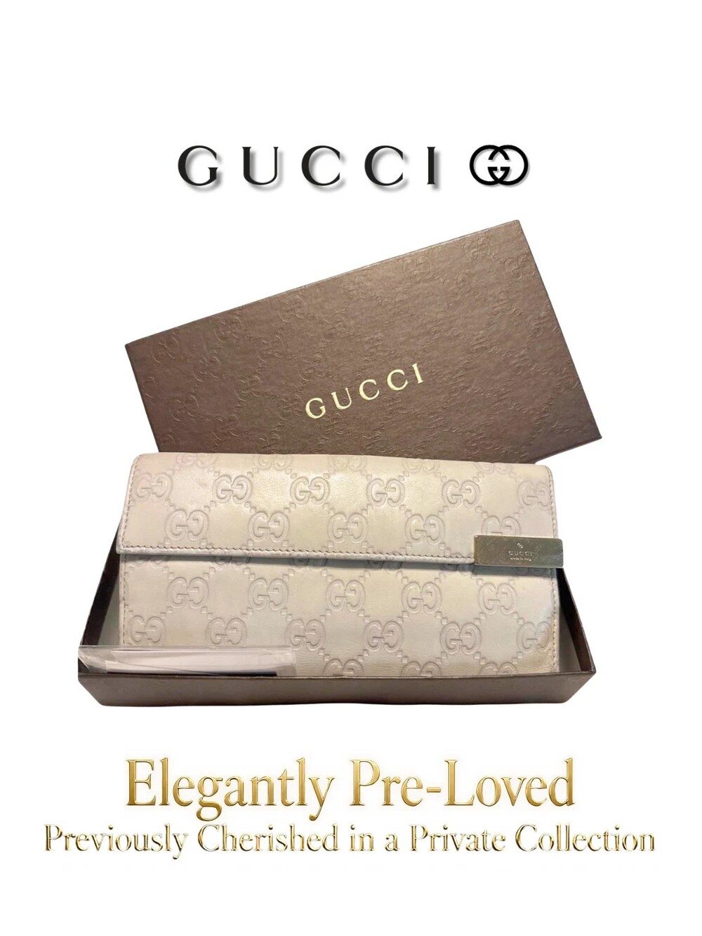 Gucci Guccissima Long Wallet